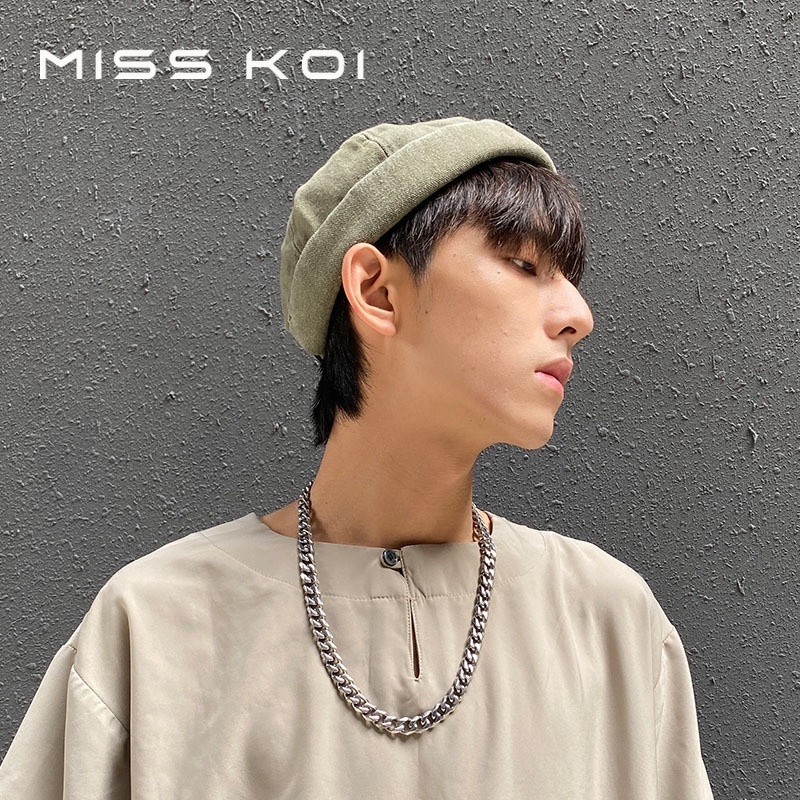 Misskoi  Mũ Beret Dễ Phối Đồ Phong Cách Retro Nhật Bản
