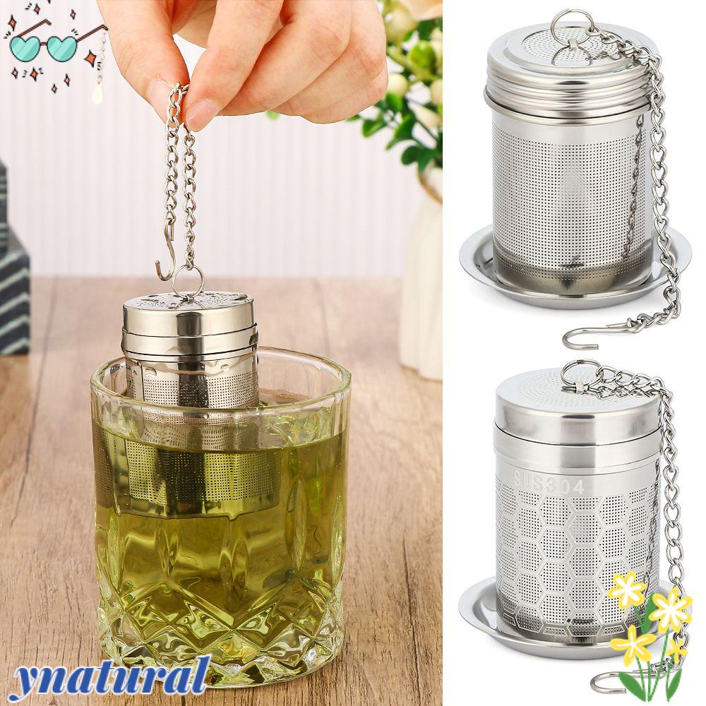 YNATURAL Dụng Cụ Lọc Trà Bằng Thép Không Gỉ 304 Cao Cấp Tiện Lợi Dễ Sử Dụng