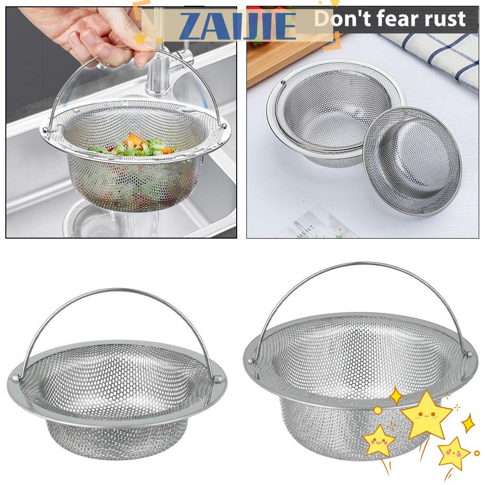 ZAIJIE24 Lưới Lọc Rác Bồn Rửa Chén / Nhà Tắm Bằng Thép Không Gỉ Tiện Dụng