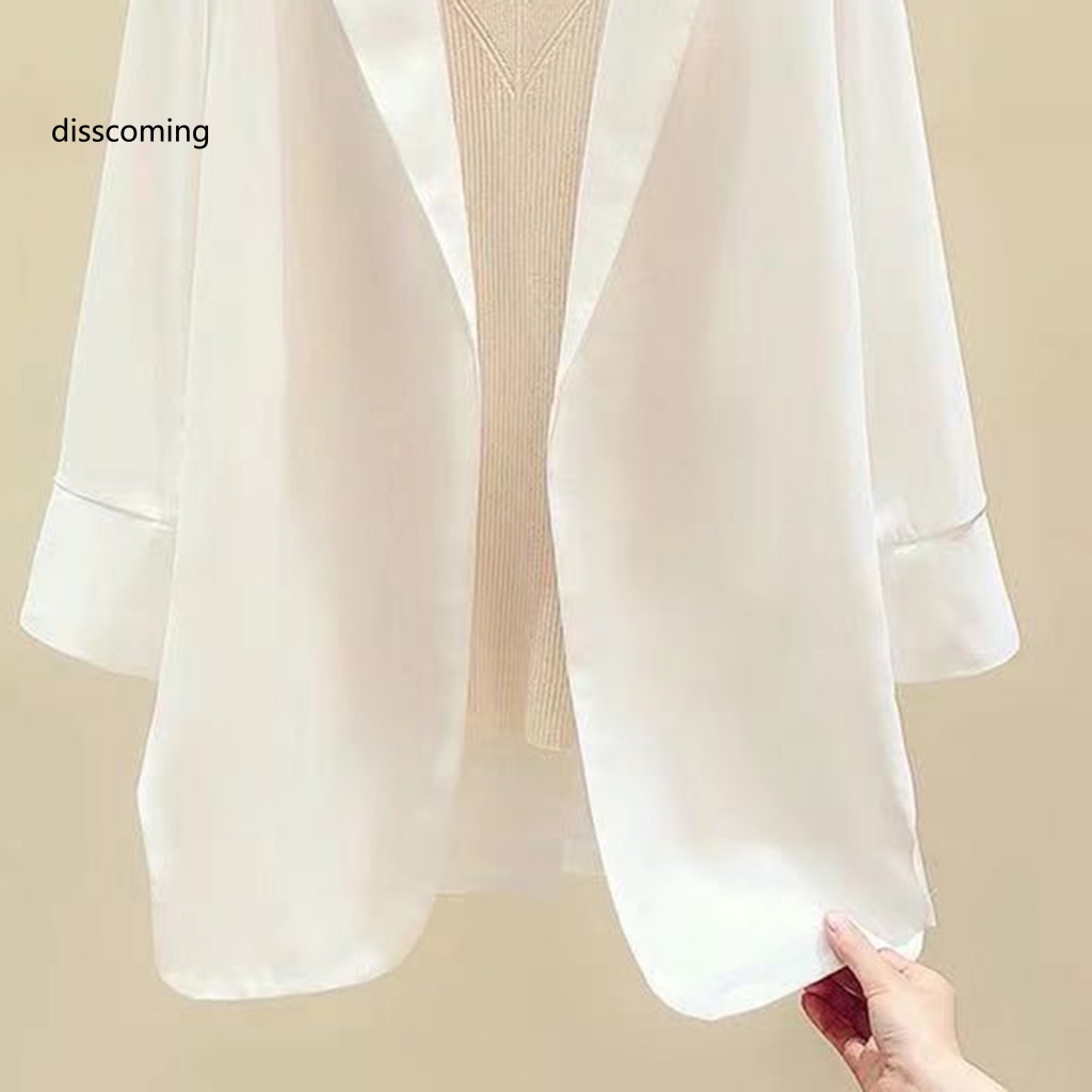 Áo Thun Tay Ngắn In Hình Thời Trang Dành Cho Nữ| Áo Khoác Mỏng Tay Dài Màu Sắc Thanh Lịch Dành Cho Nữ