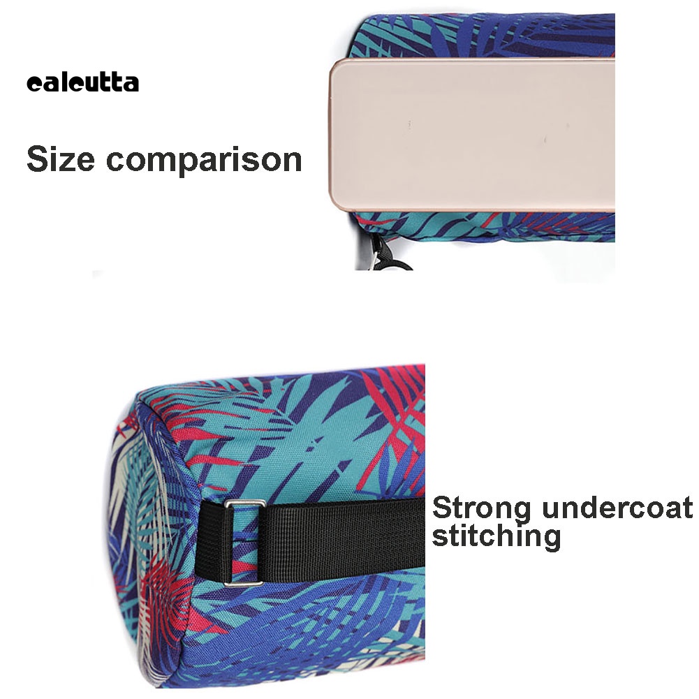 Túi Canvas Dây Rút In Họa Tiết Dùng Đựng Thảm Tập Yoga