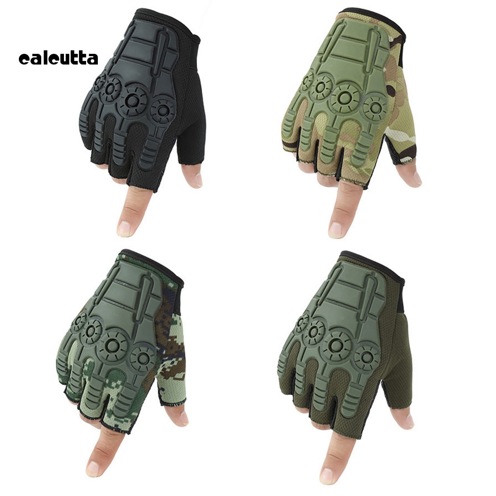 1 Đôi Găng Tay Nửa Ngón Chống Trượt Có Thể Điều Chỉnh Dành Cho Luyện Tập Xe Đạp