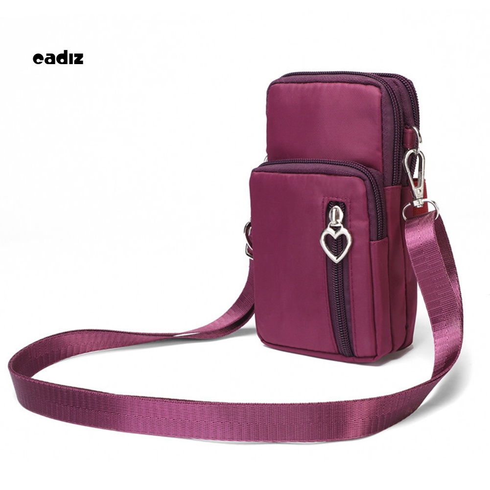 Túi Đựng Điện Thoại Đeo Cánh Tay Siêu Nhẹ Bằng Vải Oxford Phong Cách Thể Thao Thời Trang Cho Nữ