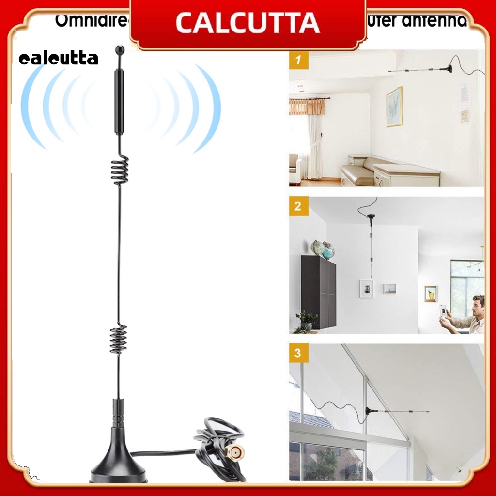 Ăng Ten TV Phạm Vi Rộng Helix Ổn Định 24G 58G Kèm Đế Hút Chuyên Dụng