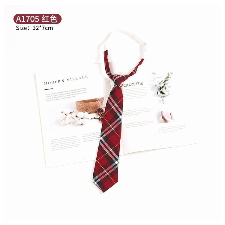 Cà Vạt Kẻ Sọc Phong Cách Preppy Nhật Bản Cho Nam Và Nữ