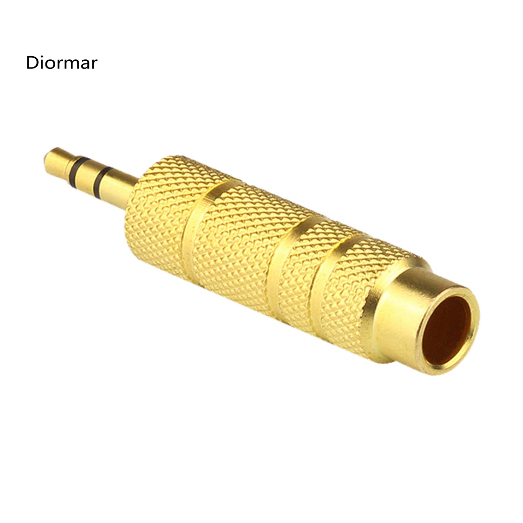 Bộ Chuyển Đổi Âm Thanh DIO Mini Màu Vàng Đồng 35mm Male Sang 65mm Female