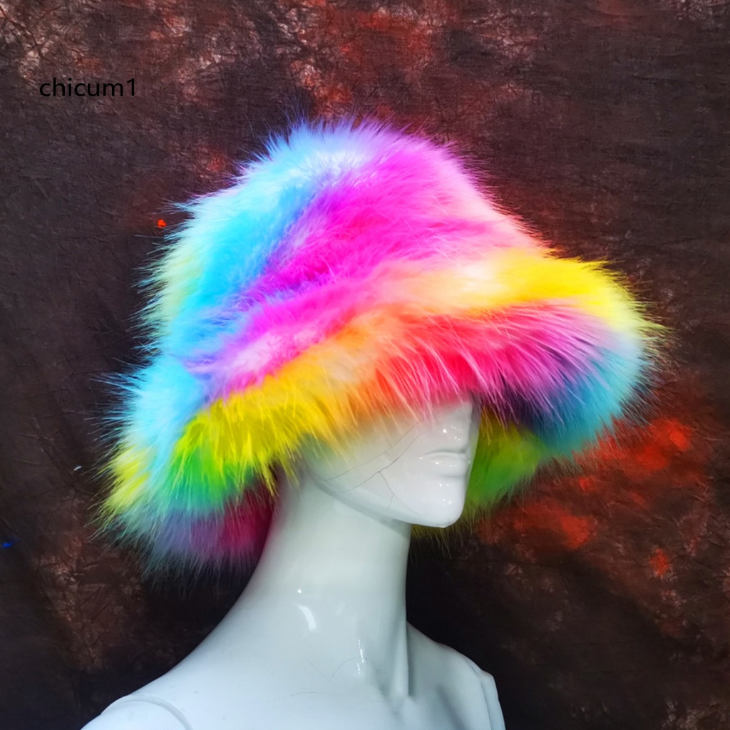 Mũ Tai Bèo Phủ Lông Dày Dặn Mềm Mại Giữ Ấm Thiết Kế Sáng Tạo Cho Nữ