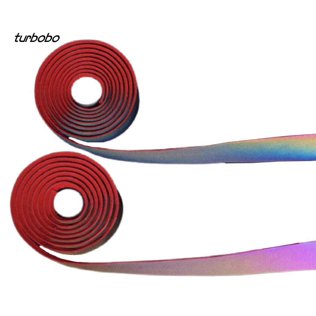 Set 2 Dây Đeo Tay Lái Xe Đạp Giả Da Màu Gradient