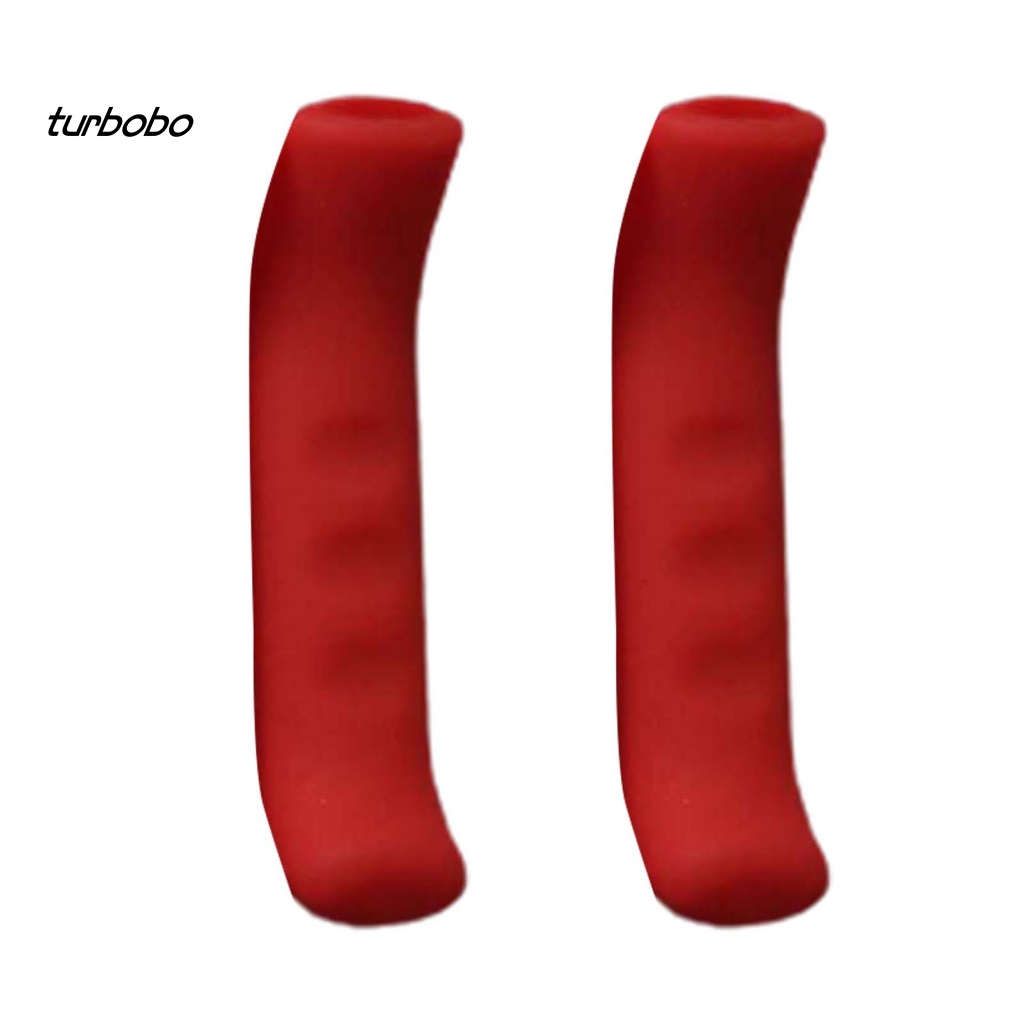 1 Cặp Vỏ Bọc Phanh Xe Đạp Bằng Silicon Chống Trượt Màu Sáng