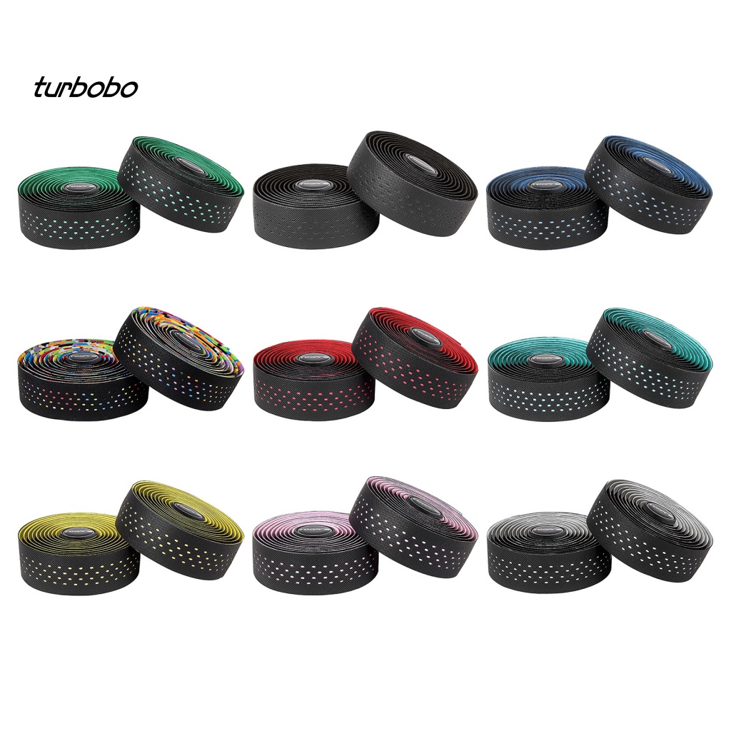 1 Bộ Băng Quấn Tay Lái Xe Đạp Bằng EVA Thiết Kế Lỗ Nhiều Màu Chống Trượt Tiện Dụng