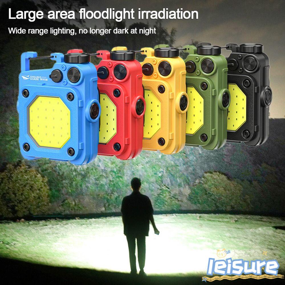 LEISURE Đèn Pin Mini Đa Năng Sạc USB