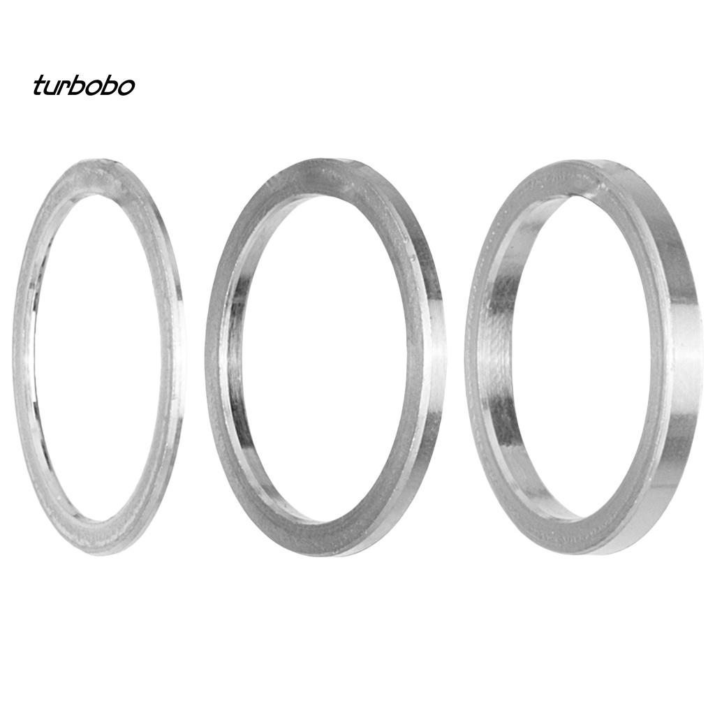 Bobo Vòng Đệm 1 / 2 / 3mm Bằng Hợp Kim CNC Độ Cứng Cao Chống Mài Mòn Điều Chỉnh Được Cho Xe Đạp