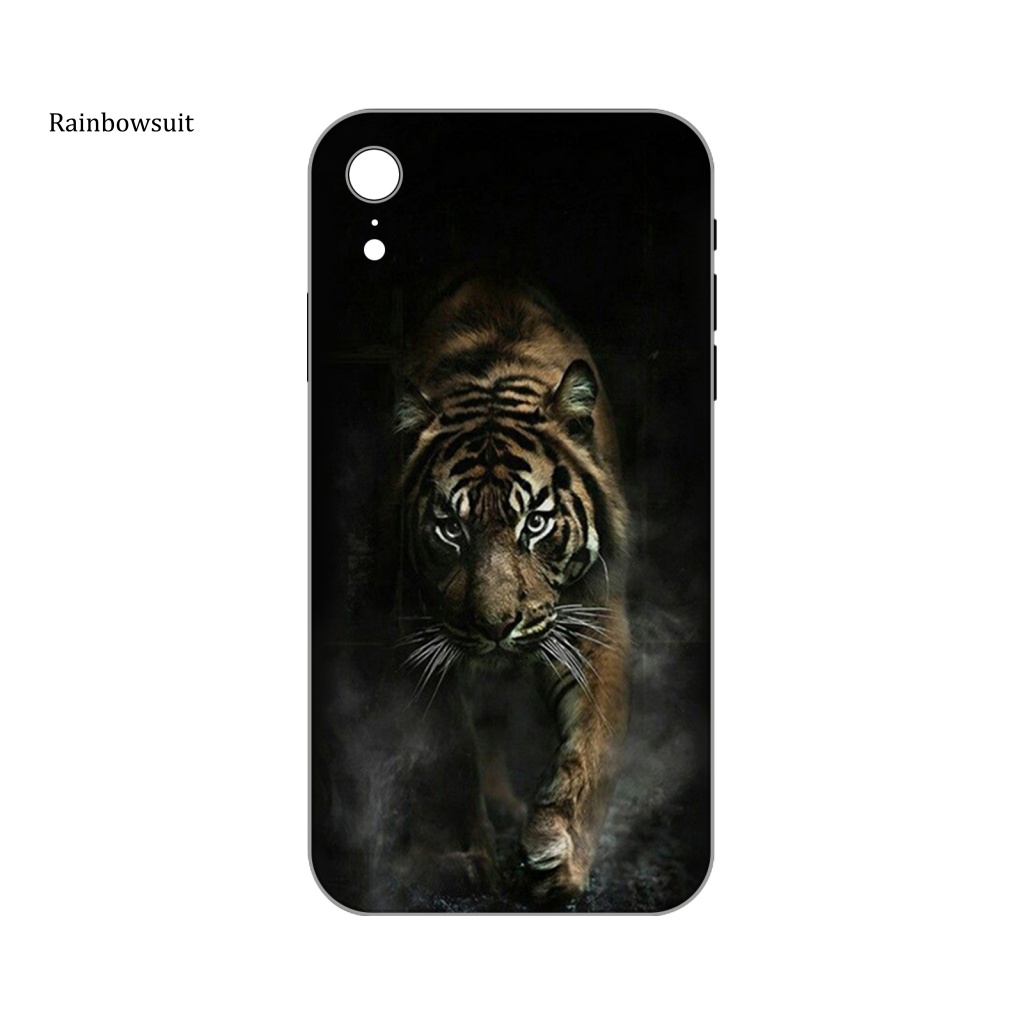 Ốp Điện Thoại TPU Mềm Chống Trầy Xước Họa Tiết Hoa Và Bướm Cho iPhone XR