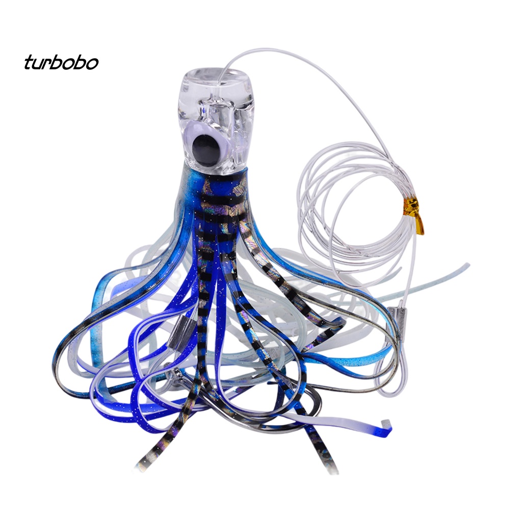 Mồi Câu Cá Giả Hình Bạch Tuộc Nhiều Màu Sắc 23cm / 96g