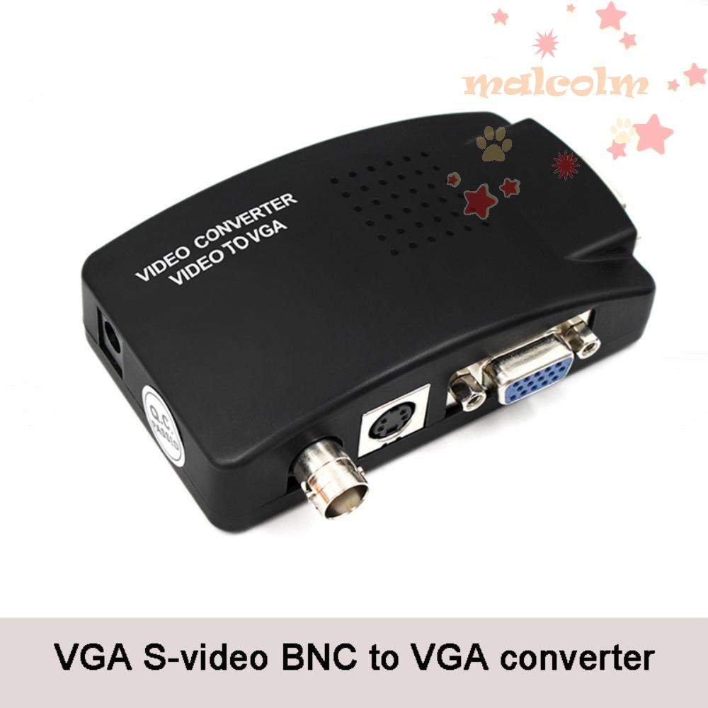 MALCOLM Bộ Chuyển Đổi Tín Hiệu Video BNC Sang VGA Chuyên Dụng Cho Đầu DVR