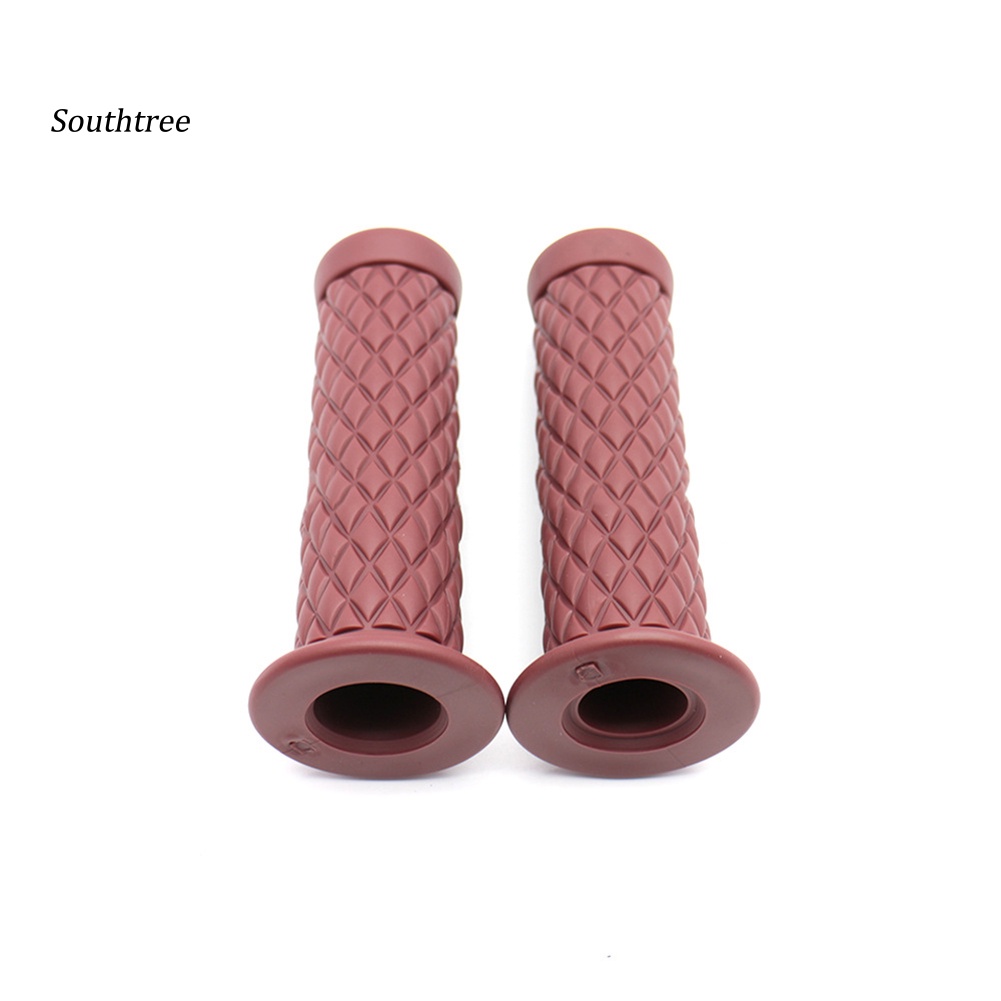 Bộ 2 Vỏ Bọc Tay Lái Xe Máy Cafe Racer 22mm Bằng Cao Su Chống Trượt