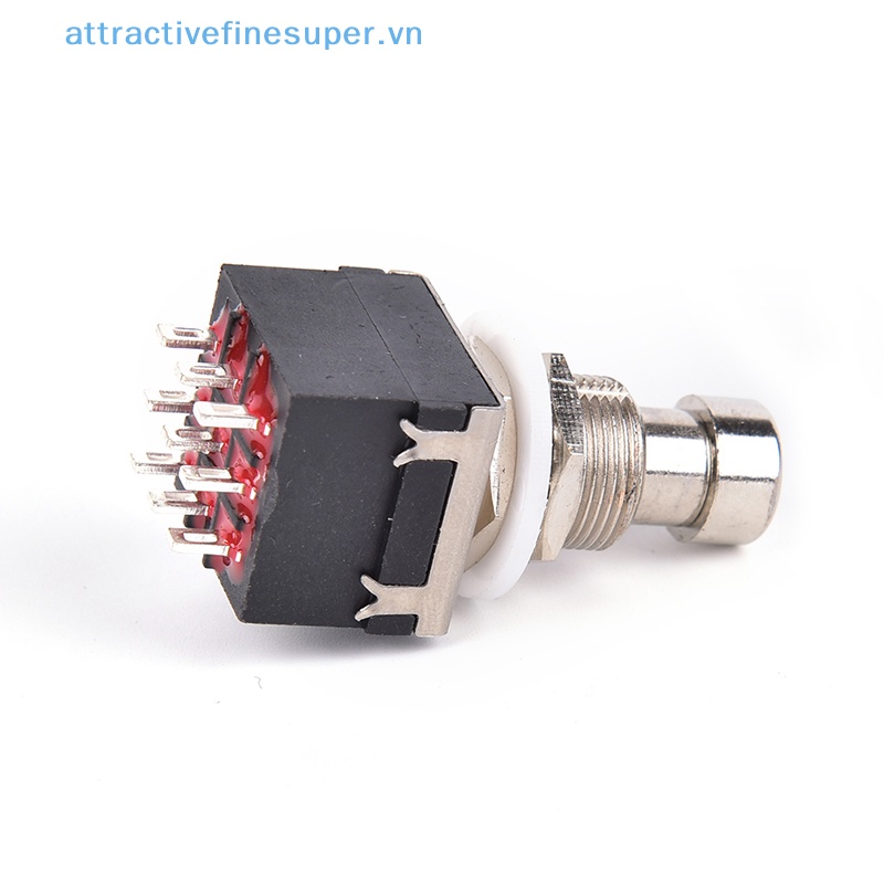 1 Hộp Phơ Đàn Guitar 9-pin 3PDT Màu Đen