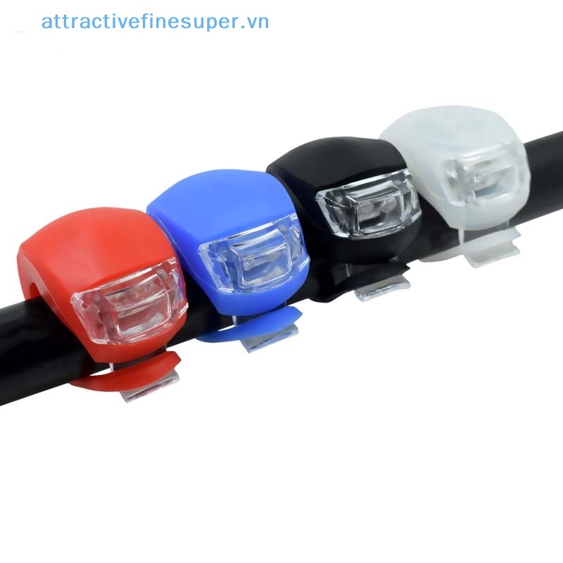 Đèn Pha LED Silicone Chống Thấm Nước Tiện Lợi Dành Cho Xe Đạp