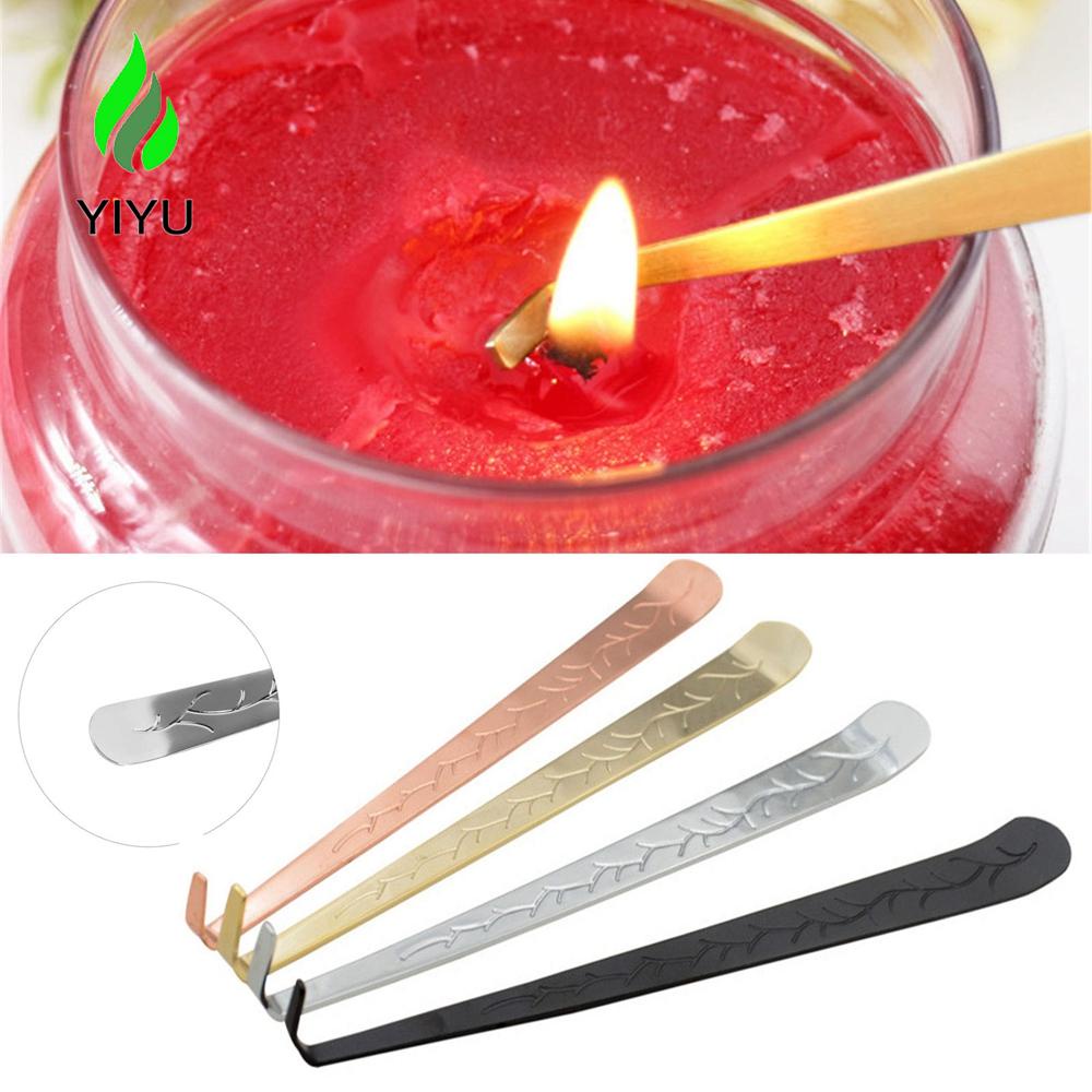 YIYU Đế Nến Chạm Khắc Có Móc Treo Trang Trí Nhà Cửa / Tiệc Cưới