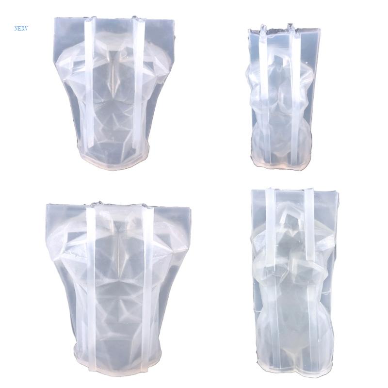 Khuôn Silicone Làm Nến Hình Người Châu Âu