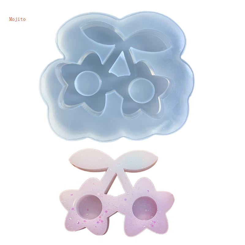 Khuôn Silicone Hình Ngôi Sao / Cherry Làm Trang Sức Thủ Công