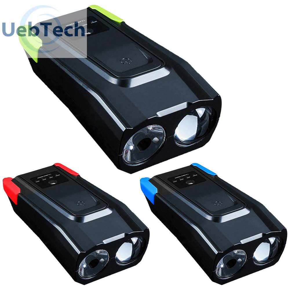 Đèn Pin Cảm Ứng Gắn Tay Lái Xe Đạp 120dB 4000mAh