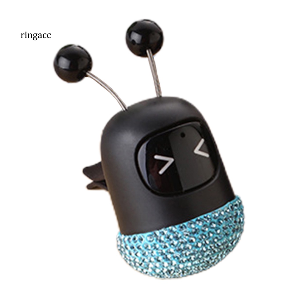 Rga Nước Hoa Tự Dính Gắn Lỗ Thông Gió Xe Hơi SUV Thiết Kế Hình Robot Tinh Tế