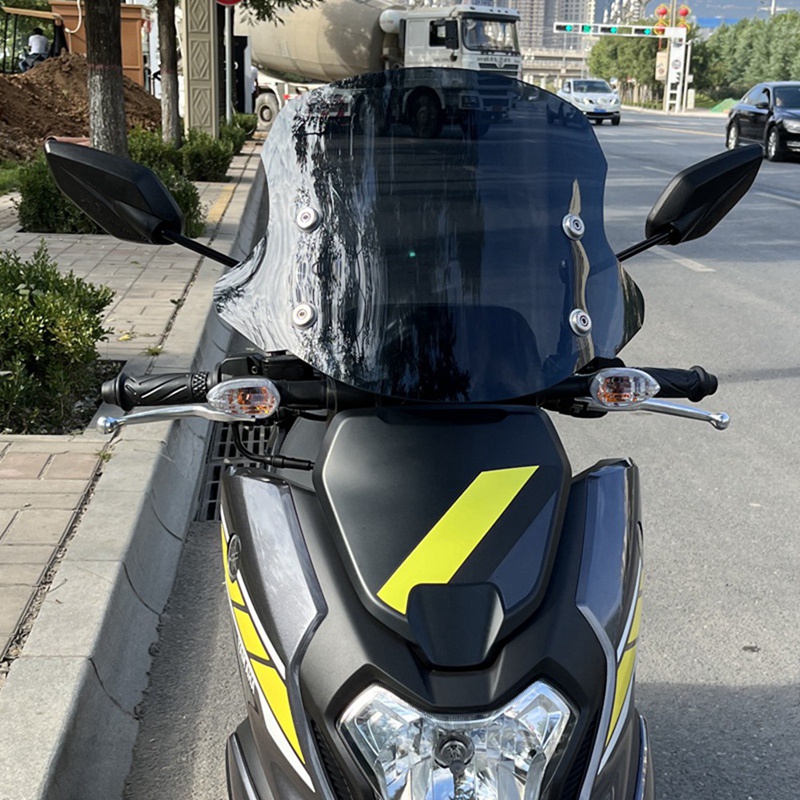 Kính Chắn Gió Màu Xám Có Thể Điều Chỉnh Cho Xe Máy atv