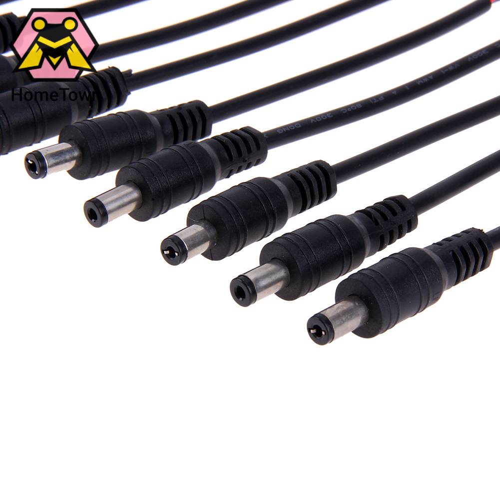 Set 5 Đầu Nối DC Cao Su 5.5 * 2.1mm