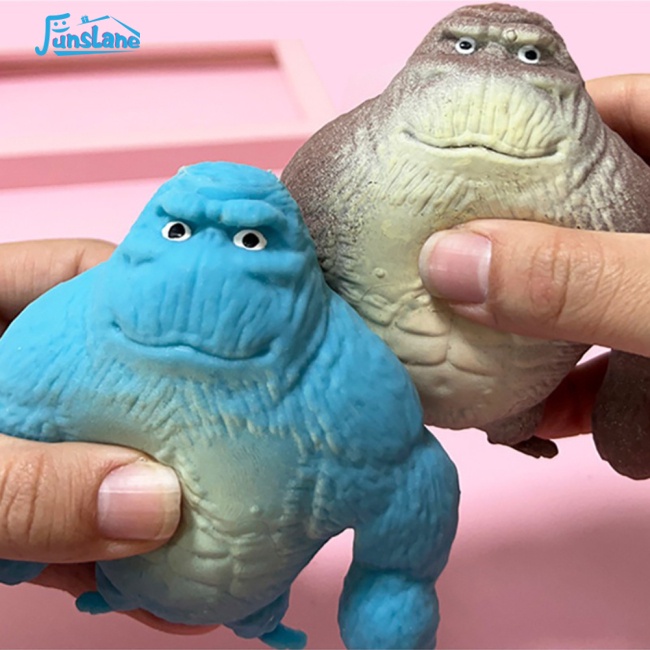 Đồ Chơi Mềm Dẻo Giảm Stress Hình Chú Khỉ Vui Nhộn