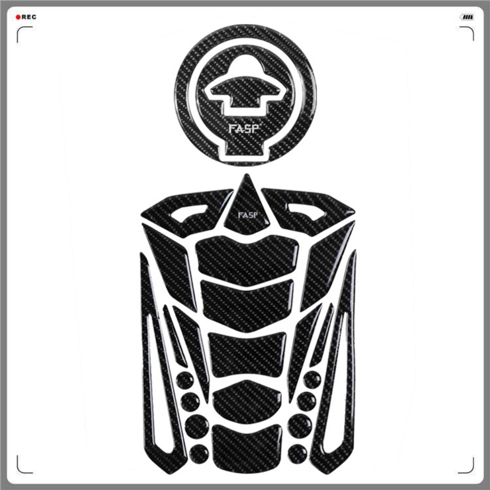 Sticker Sợi Carbon 5D Dán Bình Nhiên Liệu Xe Mô Tô TFX150 Yamaha TFX150 NEW REALZION Yamaha M-slaz 150 XABER 150 Chống Thấm Nước Chống Trầy Xước