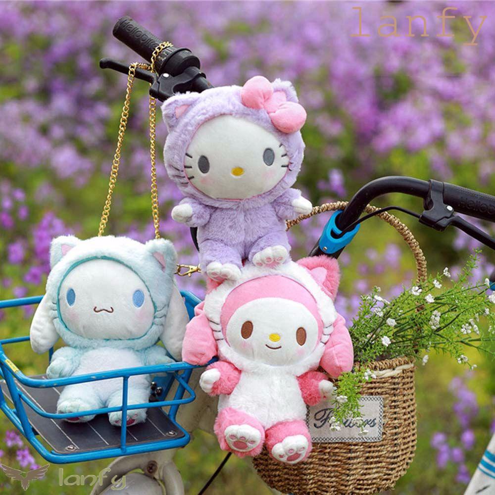 LANFY Đồ chơi nhồi bông Hình Kuromi Dễ Thương