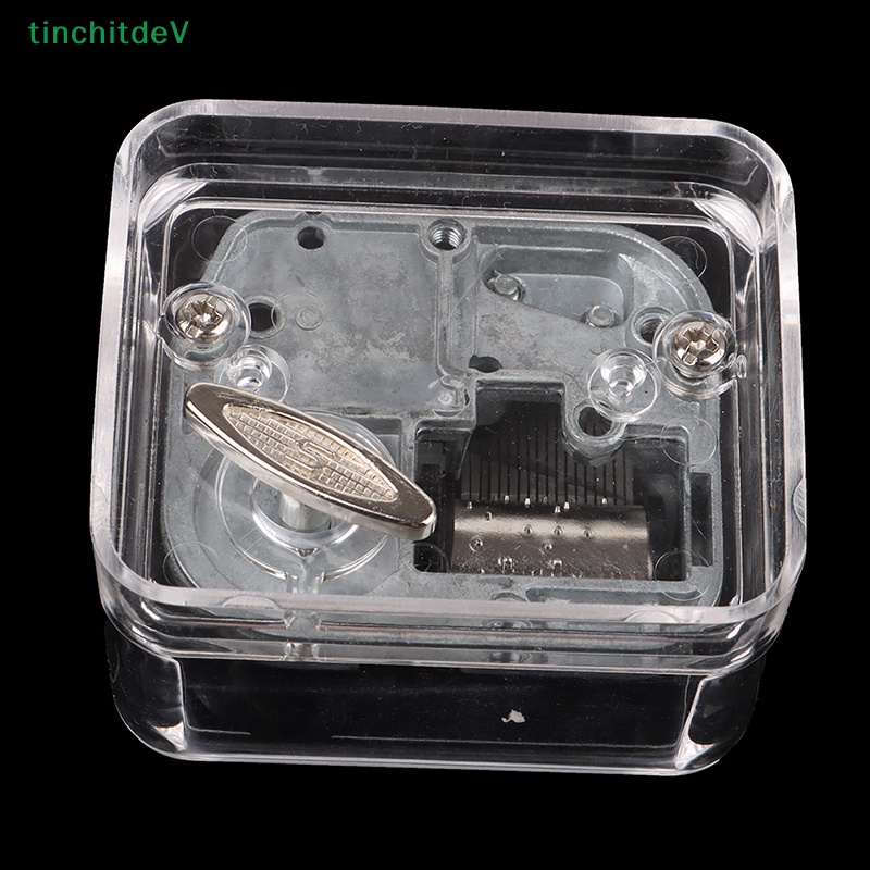 [TinchitdeV] Hộp Nhạc Bằng Acrylic Thủ Công Sáng Tạo Có Thể Chuyển Động Bằng Tay Trang Trí Sinh Nhật [Mới]