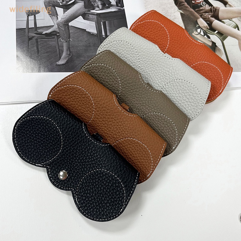 Túi Đựng Mắt Kính Bằng Da PU Thiết Kế Nhỏ Gọn Dễ Thương