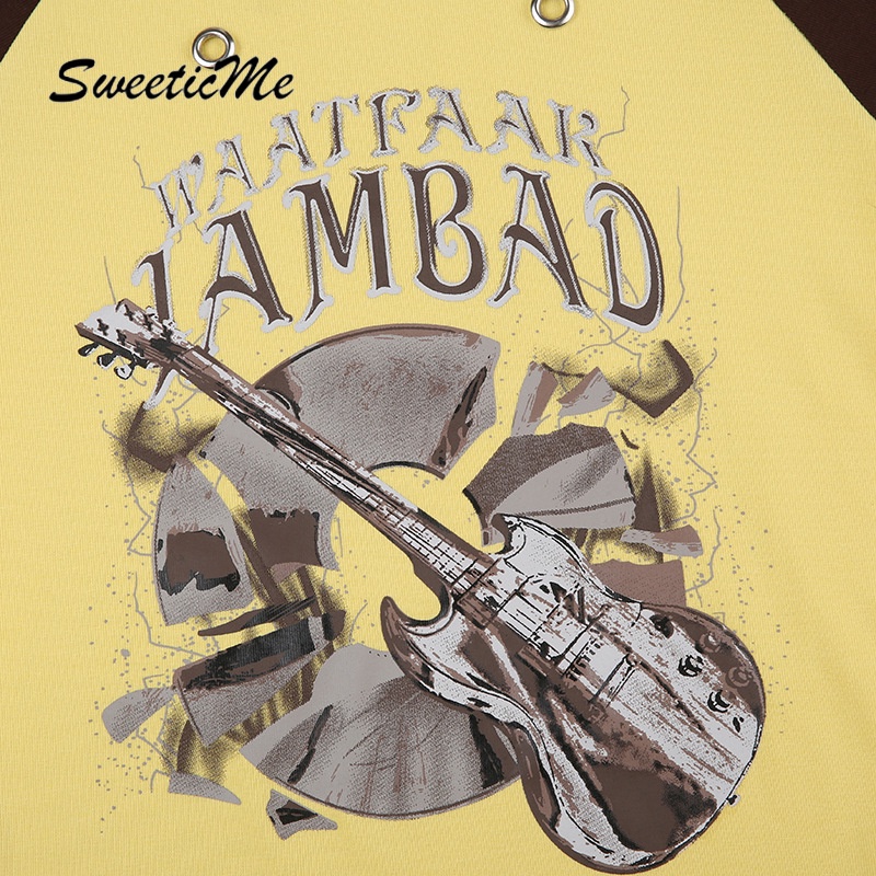 Áo Thun Raglan Cổ Tròn Tay Phối Màu Tương Phản Thời Trang Mới 2023 Cho Nữ