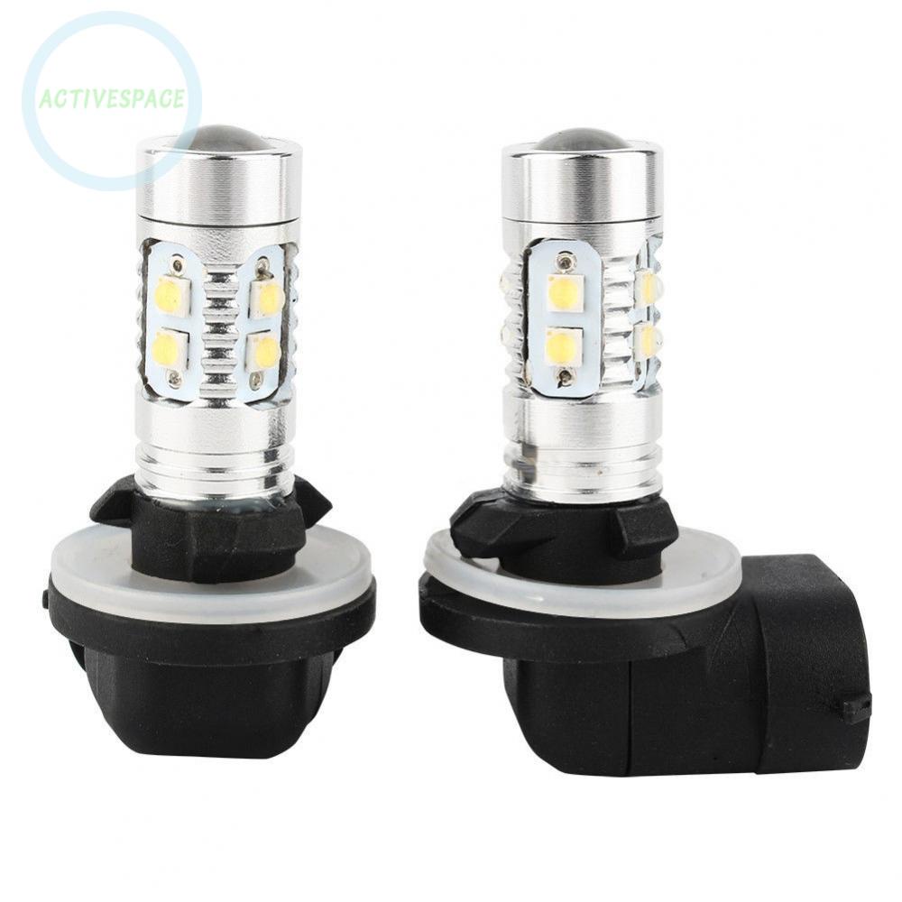 ⚡READYSTOCK⚡Car Low power 2x 10 LEDs Replacement 50W DC 12V Fog Super Bright 10 LED