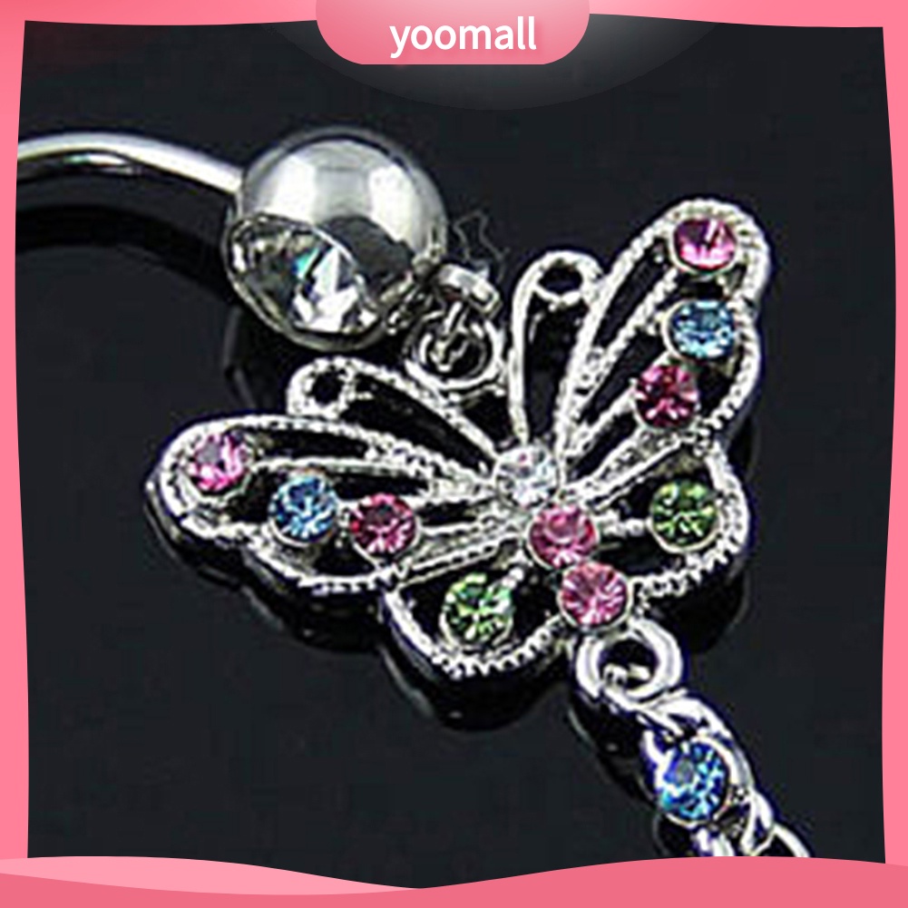 Khuyên RốN HìNh BướM ĐíNh Đá Xinh XắN