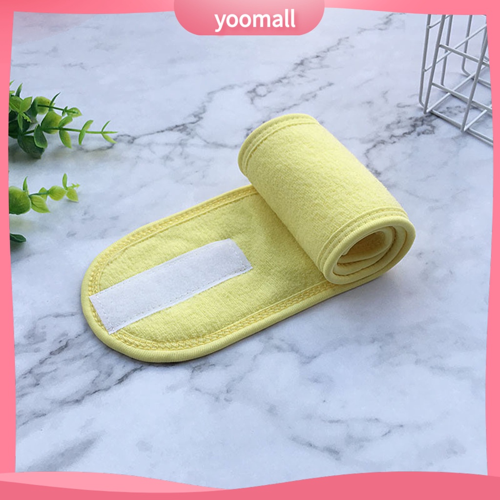 Băng Đô Rửa Mặt / Trang Điểm Bản Rộng Tùy Chỉnh Tiện Dụng Cho Nữ