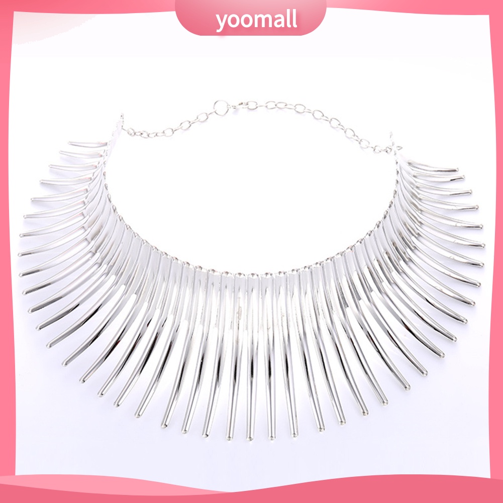 Vòng cổ Choker Dạng Yếm Tua Rua Hình Canine Thời Trang Cho Nữ