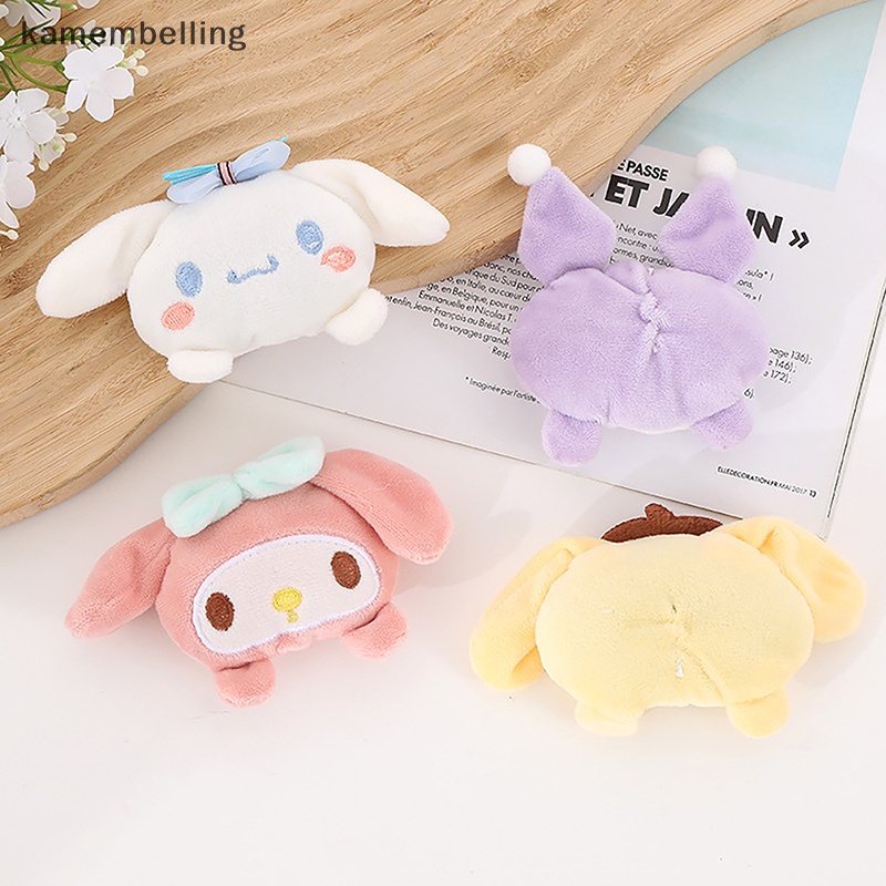 Kamembelling Phụ Kiện Cài Áo Hình Chú Chó Cinnamon Nhồi Bông Dễ Thương Diy