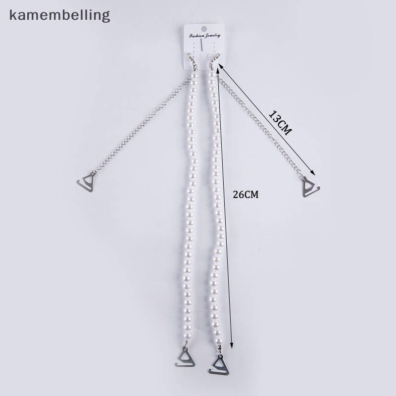 Kamembelling Dây Áo Ngực Ngọc Trai Gợi Cảm Có Thể Điều Chỉnh