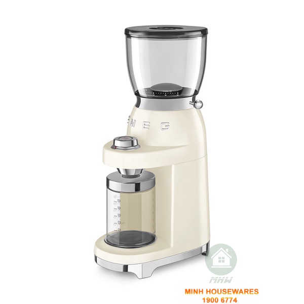 Máy Xay Hạt Cà Phê Smeg CGF01, Máy Xay Cafe Hạt, Phong Cách Cổ Điển, Nhiều Màu, Nhập Đức, BH 12 Tháng, Bepduc_99