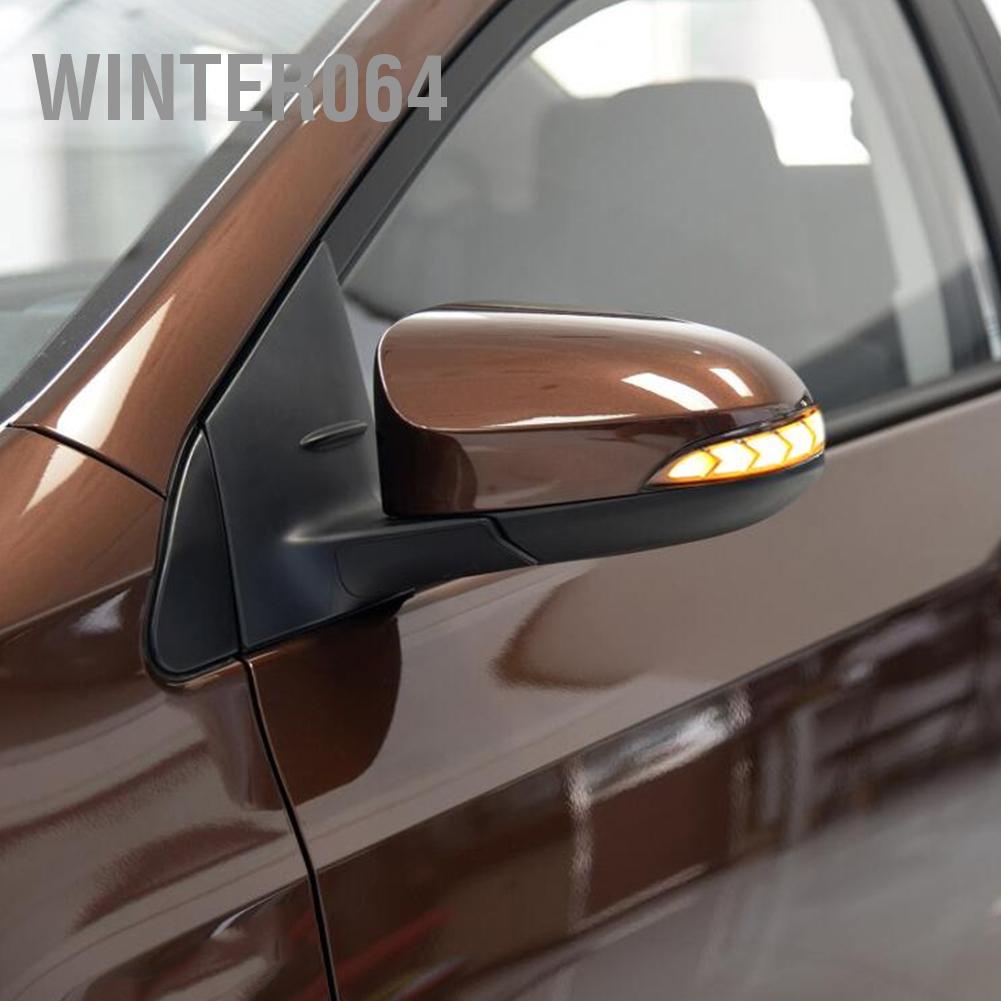 Winter064 Đèn báo rẽ LED trên gương chiếu hậu dòng chảy động 81740‑52050 Phù hợp cho Corolla Camry Avalon Yaris