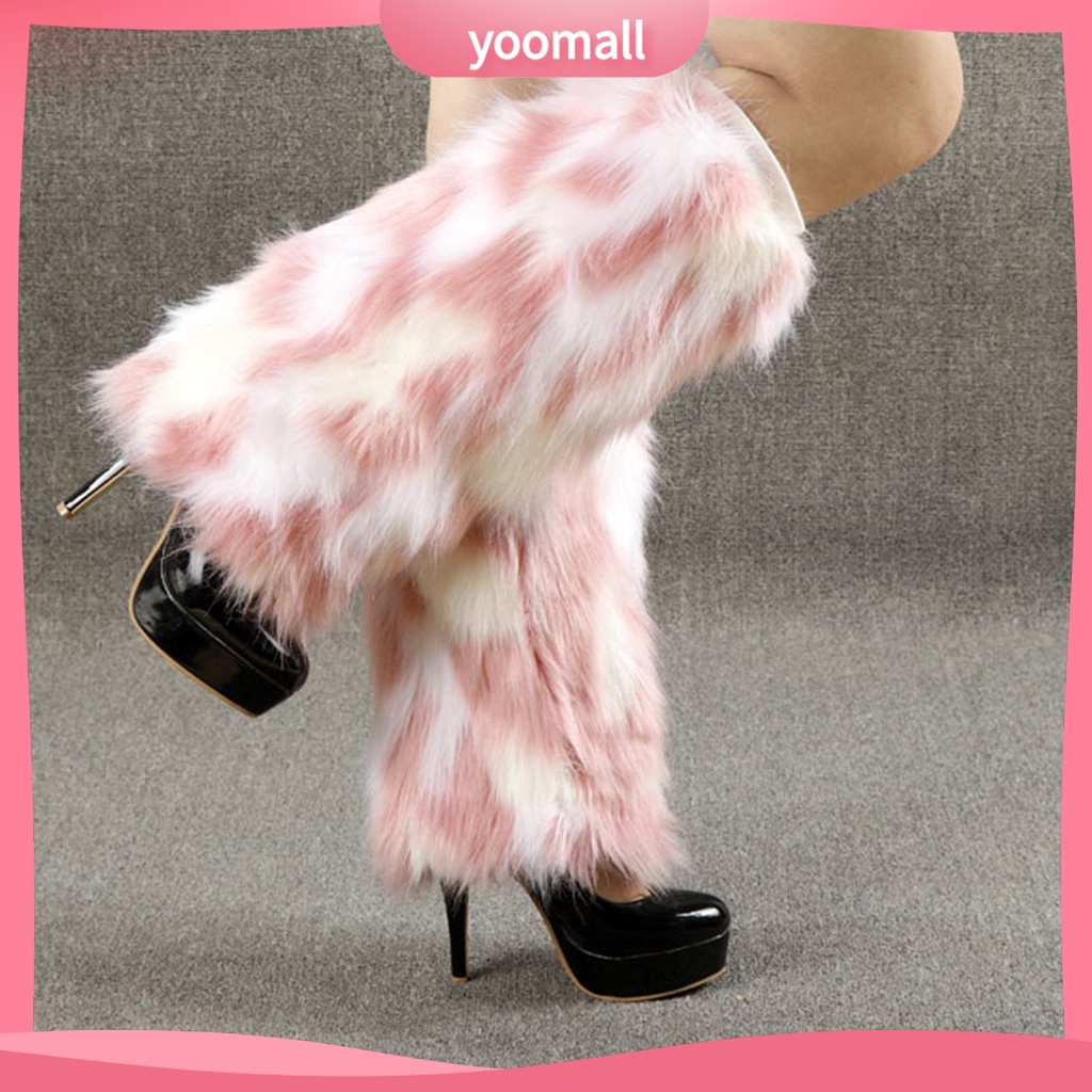 [YM] Vớ Lông Giả Nhiều Màu Sắc Co Giãn Giữ Ấm Chân Thời Trang Mặc Hàng Ngày Cho Nữ