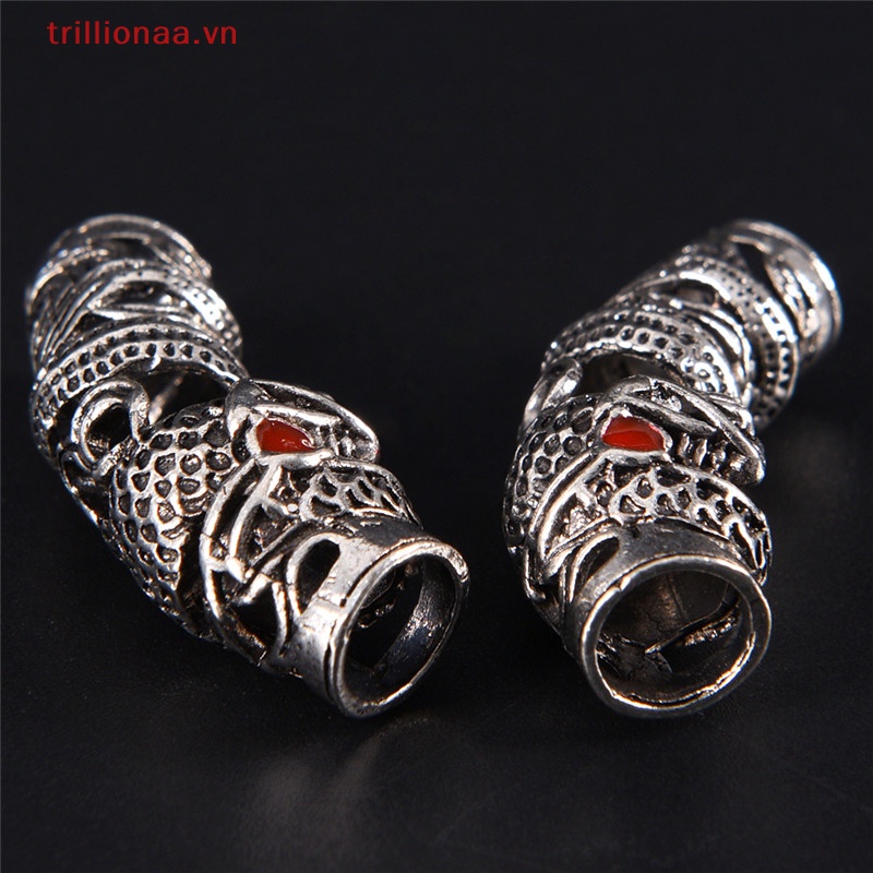 Hạt Xỏ Hình Rồng Phong Cách Vintage Dùng Làm Trang Sức DIY