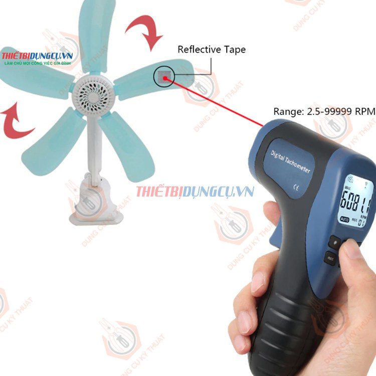 Máy Đo Tốc Độ Động cơ Cầm Tay TL900 máy đo tốc độ vòng tua RPM Máy đo tốc độ vòng quay KTS _ [Shop Dụng Cụ Kỹ Thuật]
