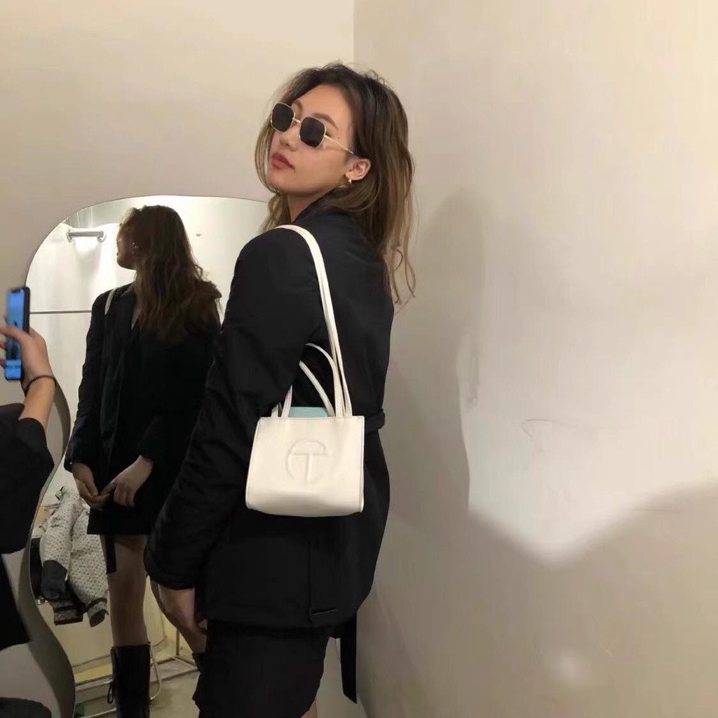 Túi đeo chéo da mềm Telfar size 17cm siêu đẹp da dày dặn thời trang hottrend