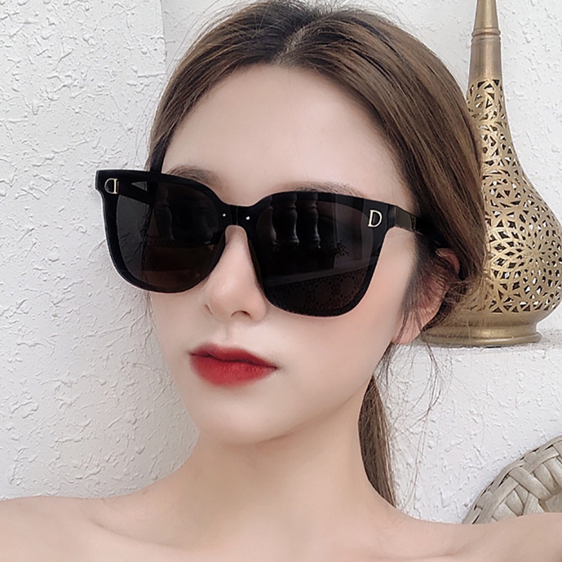 Kính Mát Thời Trang Khung Chữ D Phong Cách Âu Mỹ Cho Nữ