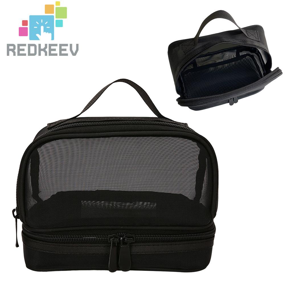 Túi Lưới Nylon Đựng Mỹ Phẩm Tiết Kiệm Không Gian Tiện Dụng Cho Gia Đình / Văn Phòng