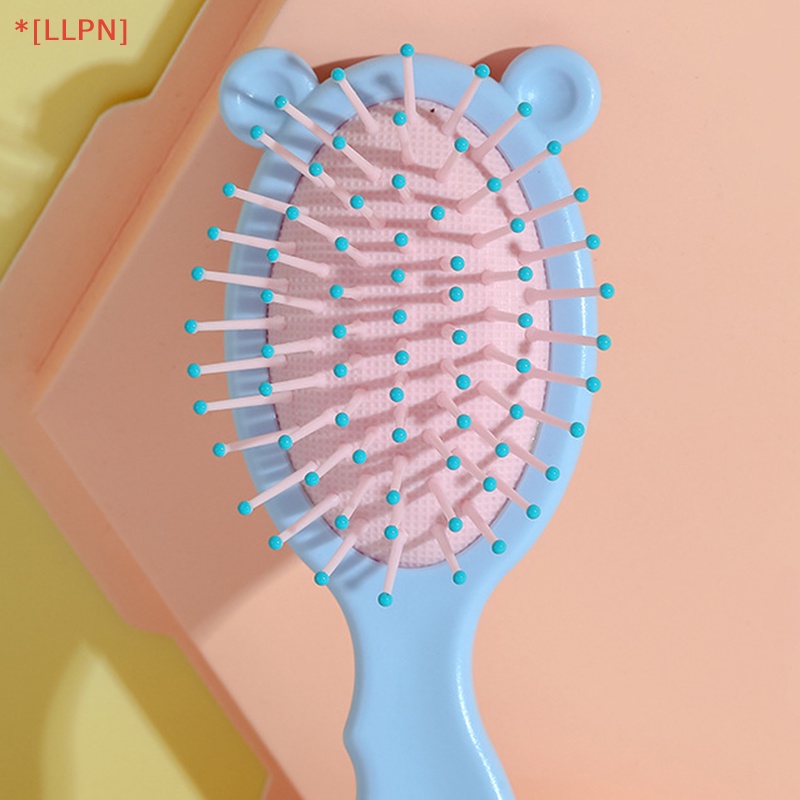Lược Chải Tóc Mát Xa Da Đầu Chống Tĩnh Điện Màu Sắc Macaron